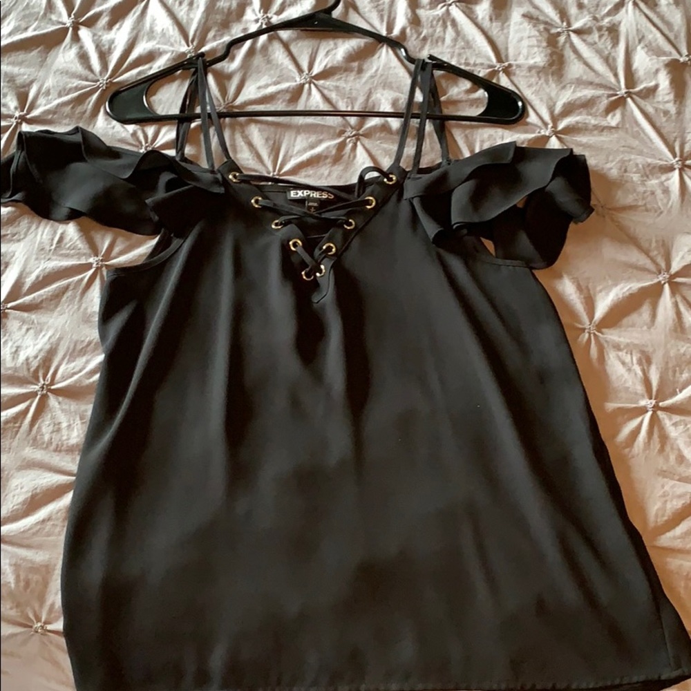 Express spaghetti strap/cap sleeve/ off shoulder